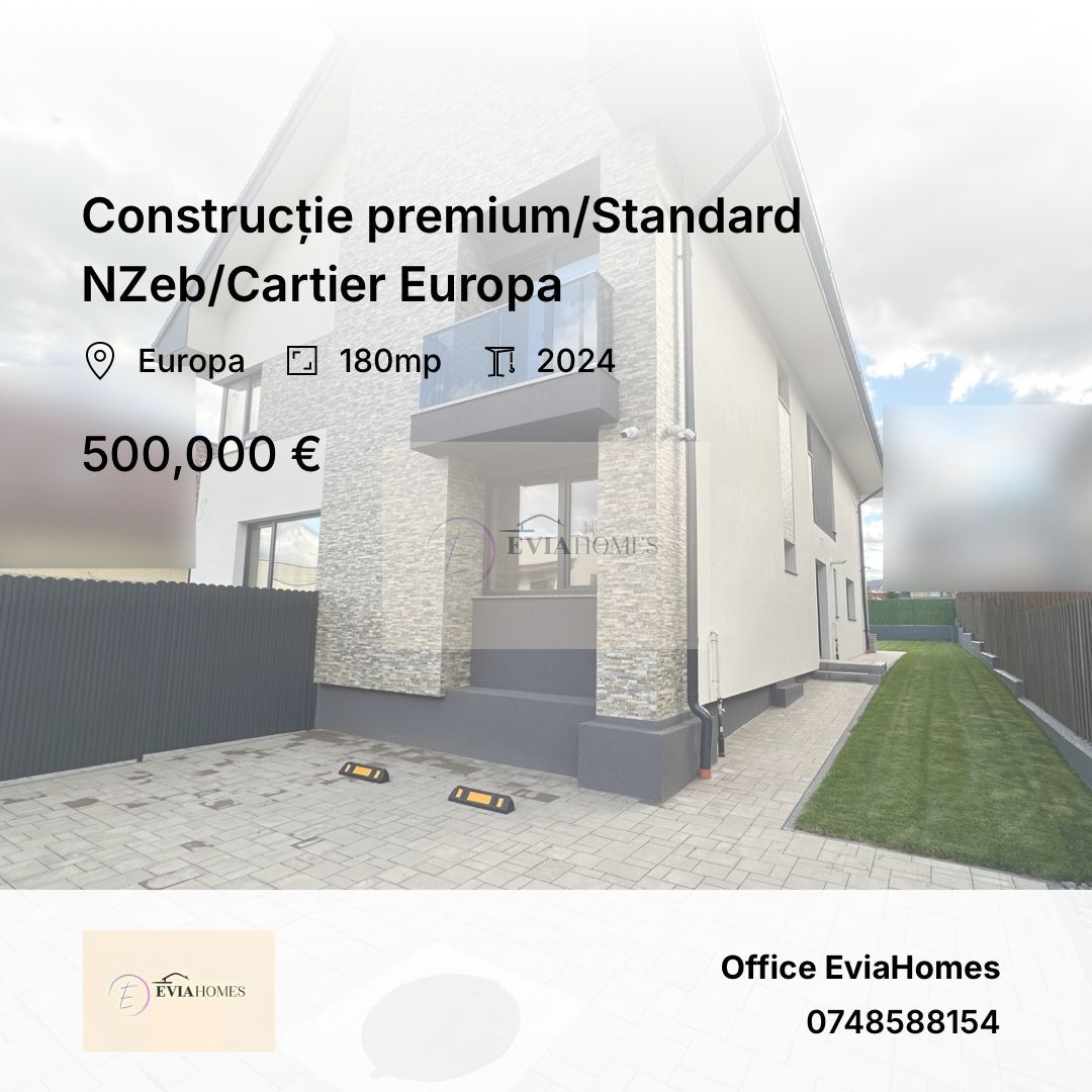 Construcție premium/Standard NZeb/Cartier Europa - Poză 1