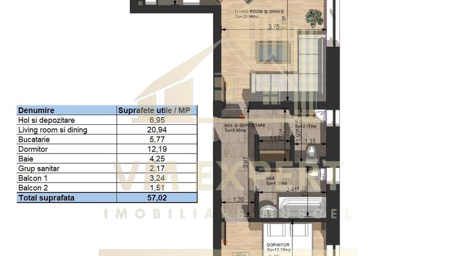 APARTAMENTE NOI IN CAMPULUNG (PROIECT IMOBILIAR 2025) - Poză 8