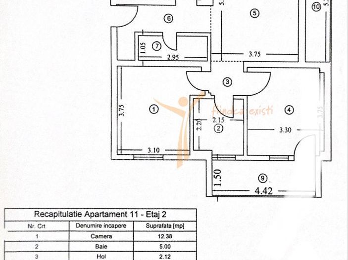 Apartament 3 camere Copou, 86 mp, mobilat si utilat, 2 locuri parcare - Poză 9