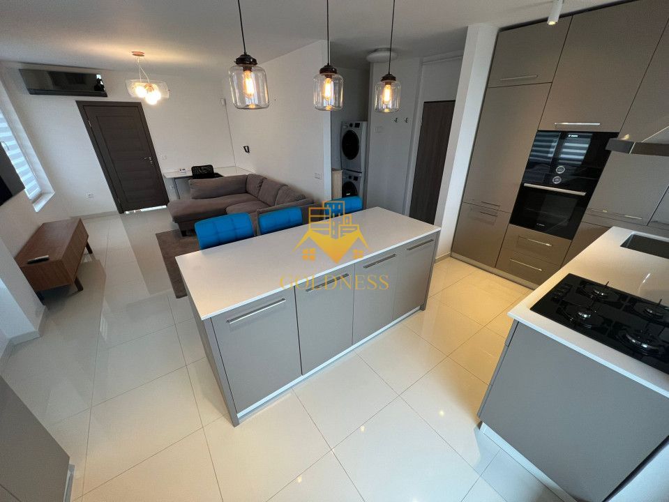 2 camere open space, modern mobilat, parcare subterana,AC,Pet Friendly - Poză 11