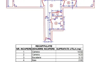 2 camere Renovat + Mobilat NOU | metrou | Nicolae Grigorescu - Poză 17