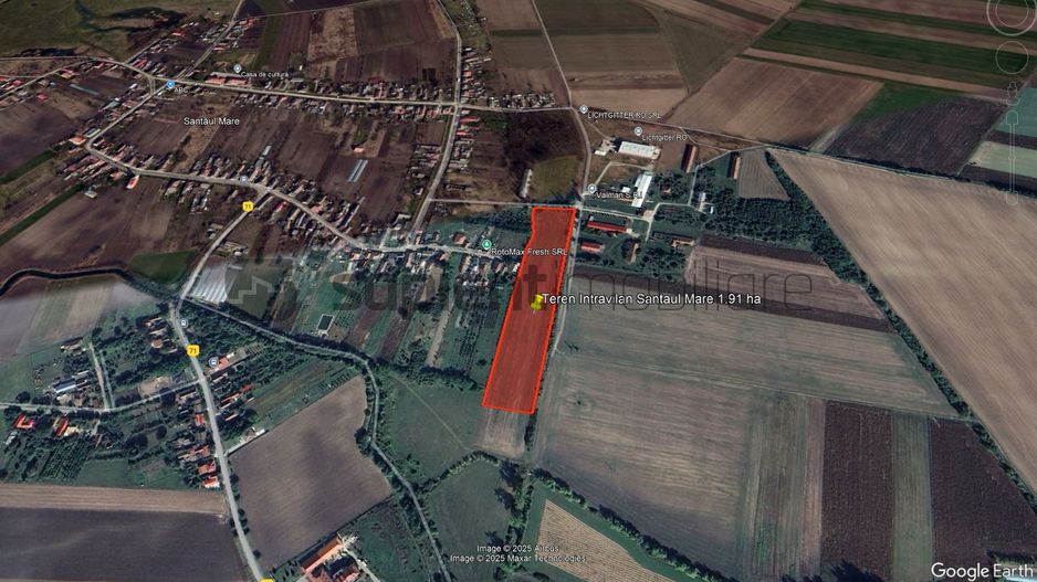 Sapient | Teren intravilan UAT Borș, Loc. Santaul Mare 19.100 mp - Poză 1