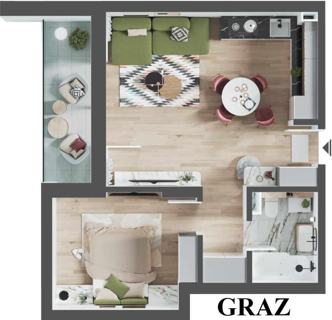De vanzare apartamente - LA PRET DE DEZVOLTATOR, Iosia, ORADEA - Poză 13