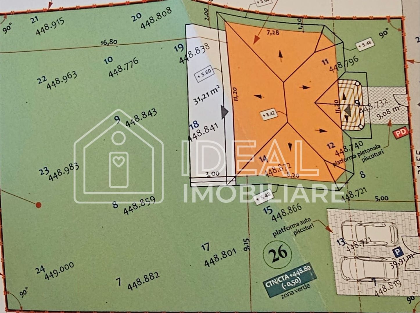 Casa Individuala Moderna cu 630 mp de curte, in Cristian - Poză 9