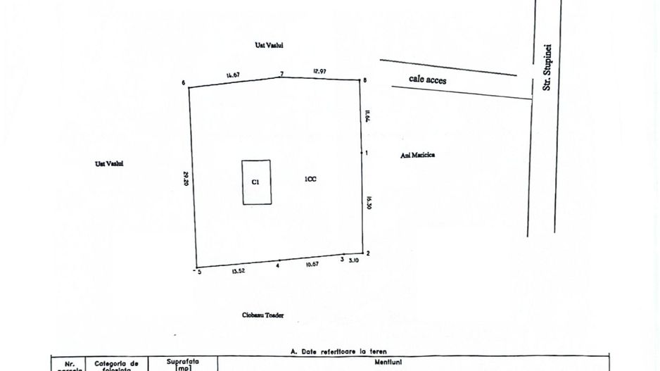 TEREN CU PRIVELIȘTE PANORAMICĂ EXCEPȚIONALĂ – 1.700 MP, ZONA GURA BUSTEI; - Poză 3