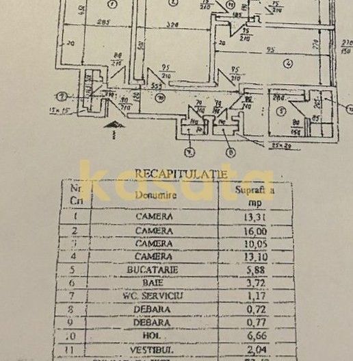 4 Camere | Floreasca | Vedere Panoramica | - Schiță 15