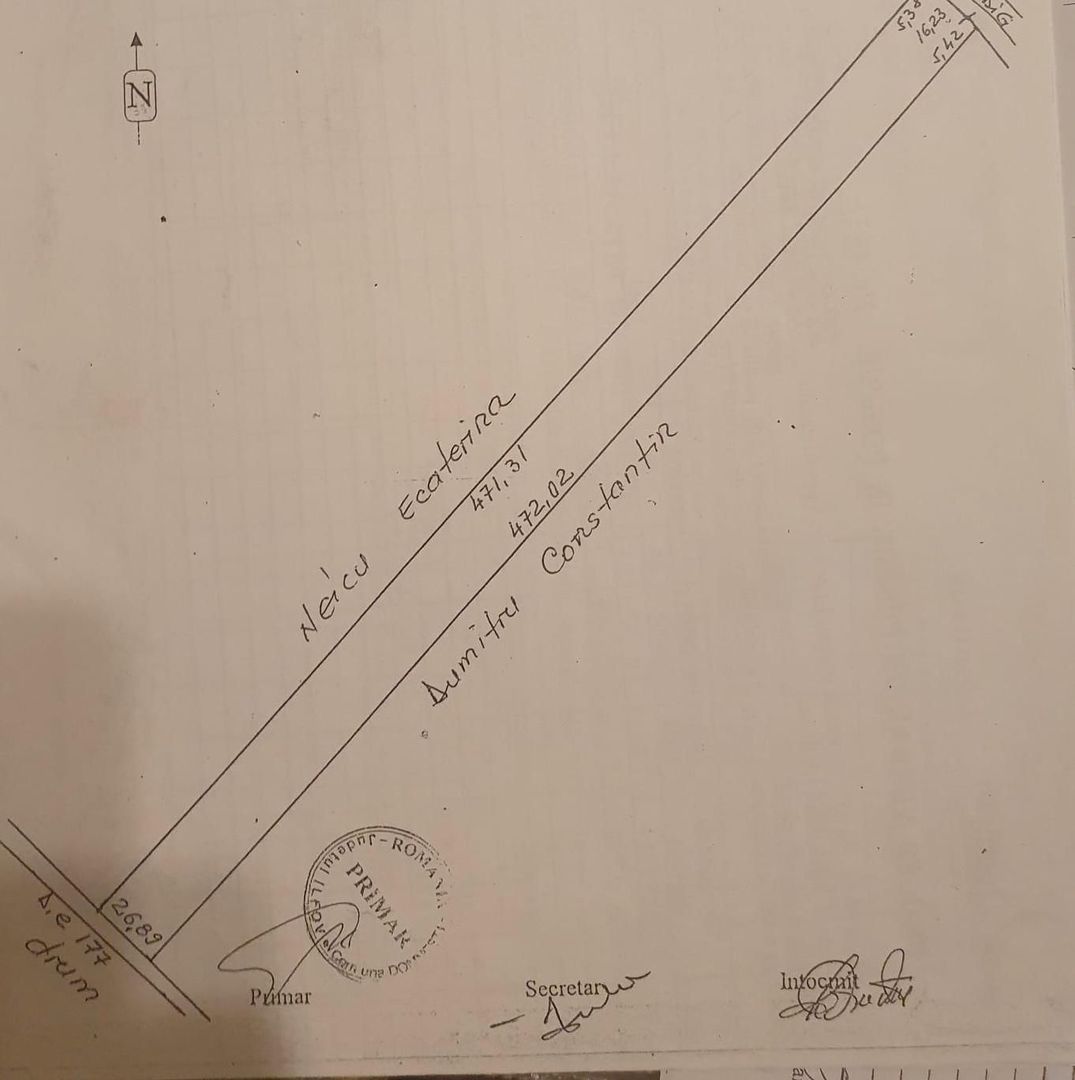 Teren de vanzare 12.700 mp Domnesti Curtea Domneasca - Poză 2