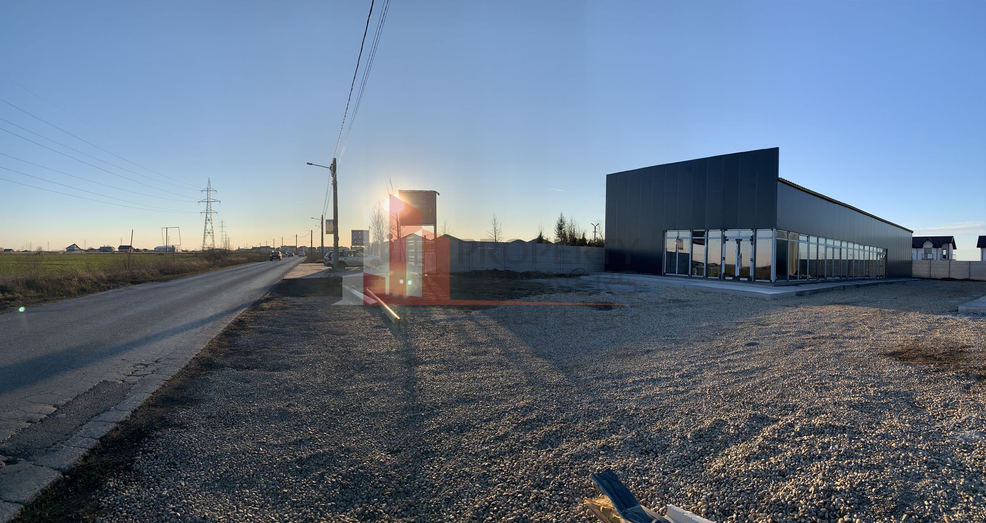 Hala productie, depozitare, spatiu comercial Sabareni. - Poză 1