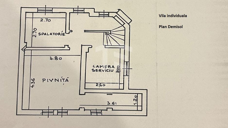 VATRA LUMINOASA -Agricultori | Cladire 1900mp din 2001 | Teren 1030mp - Schiță 8