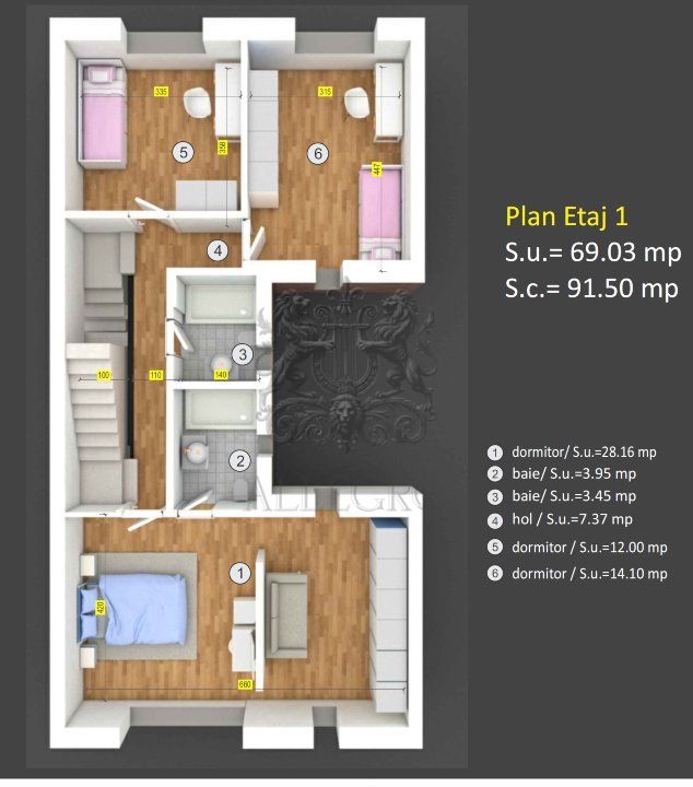 Domenii | Teren | 208 mp | Strada Lotru | PUD Aprobat Casa - Poză 11