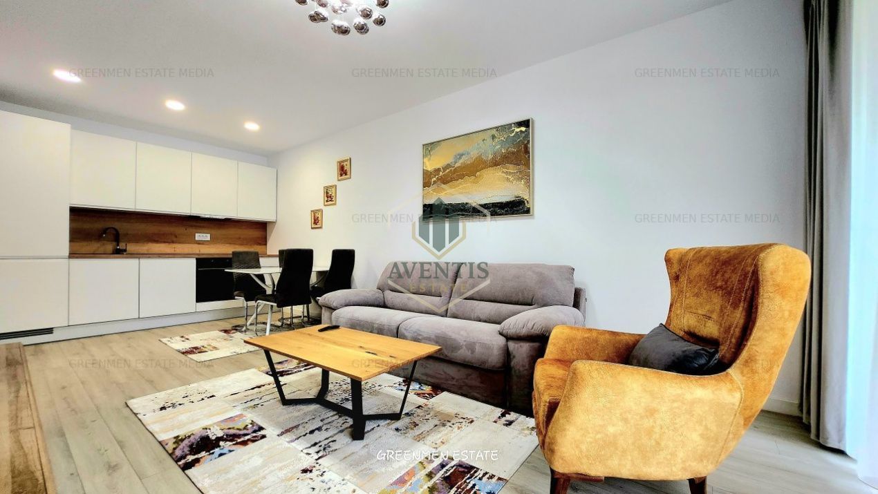 2 camere + birou, bloc nou, parcare, prima inchiriere Unirii Bvd. Marasesti - Poză 2