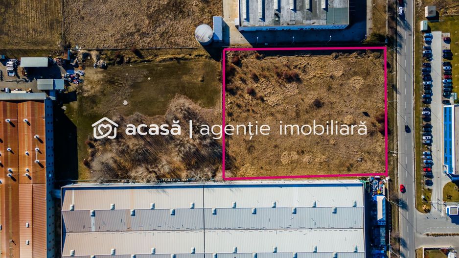 Vânzare Teren Construibil Arad Zona Industrială Vest 8.500 MP - Poză 5