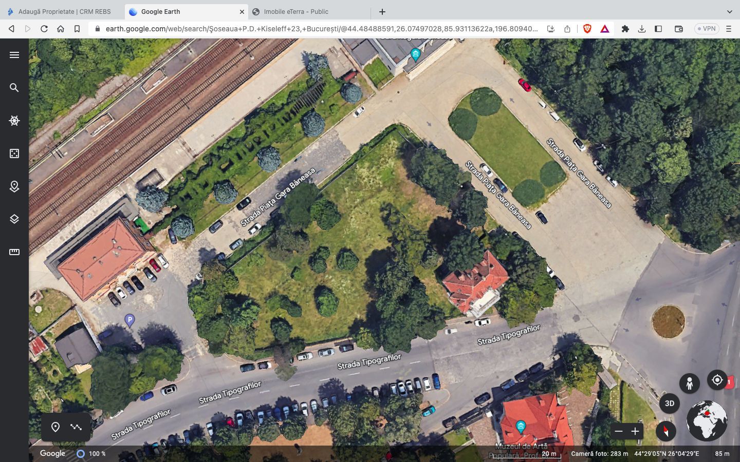 Teren intravilan cu constructie Str. Tipografilor Nr. 2 Sector 1 București - Poză 1