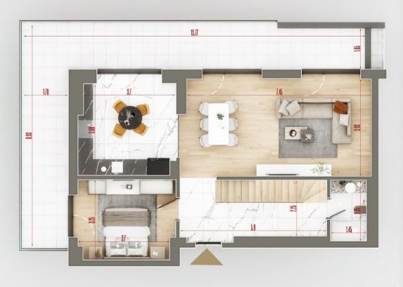 Apartament 5 camere de vanzare - Poză 2