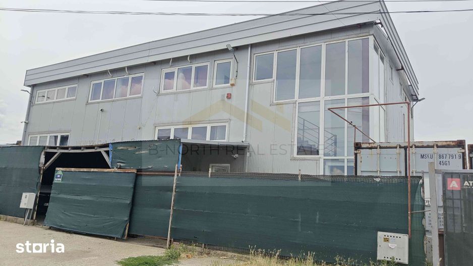Hală industrială cu birouri de închiriat | Popești-Leordeni | 542 mp | Rampă - Poză 12