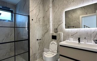 Casa exclusivista 140mp utili, prima inchiriere, 500mp teren,  Popesti - Poză 14