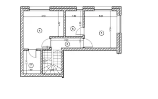 Penthouse pe 2 nivele cu terasa de 20 mp, parcare, bloc nou, Buna Ziua - Schiță 11