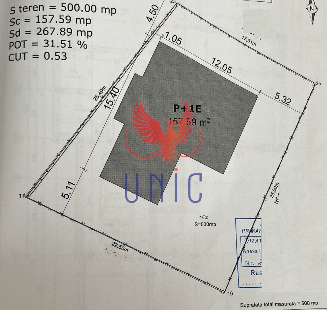 Vila Ultramoderna mobilata si utilata, Damila - Schiță 17