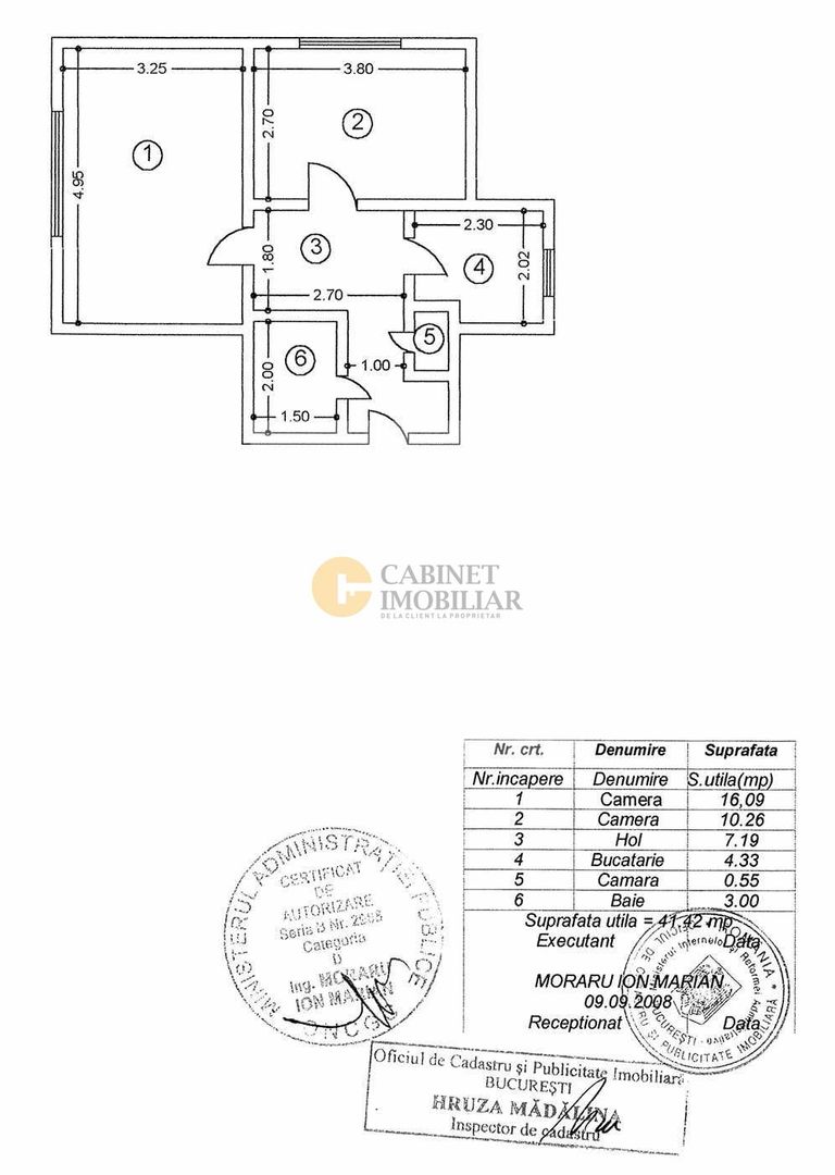 Apartament decomandat | Pretabil Locuinta sau Birou | Parter - Poză 6