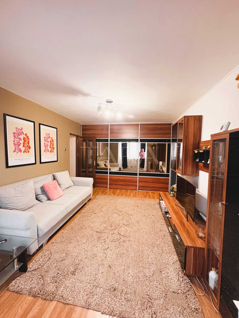 Mutare imediată! 3 camere mobilat, 2 parcări, Mănăștur. - Poză 2