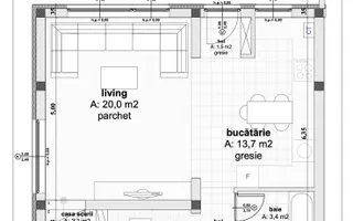 Casa la pret de apatrament 4 camere 2 bai - Poză 14