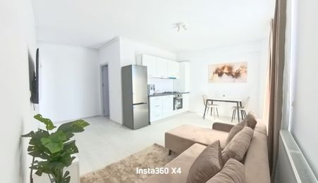 Apartament nou, mobilat, utilat, parcare si TVA incluse, comision 0