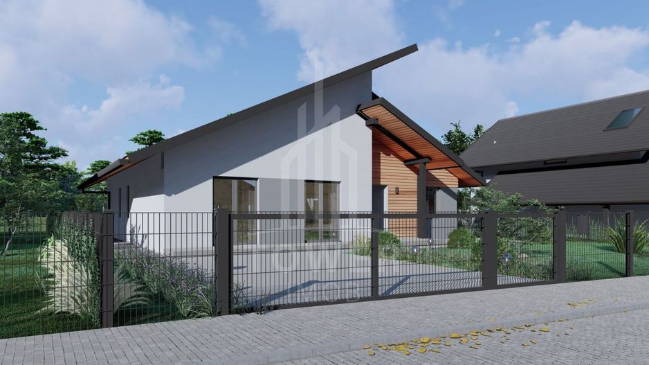 Casă pe un singur nivel INDEPENDENTĂ ENERGETIC - Cartier NOU!!! - Poză 4