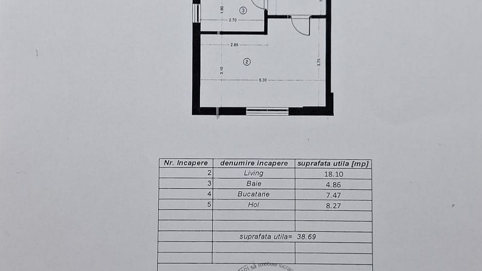 Garsoniera spatioasa Pallady - Poză 4