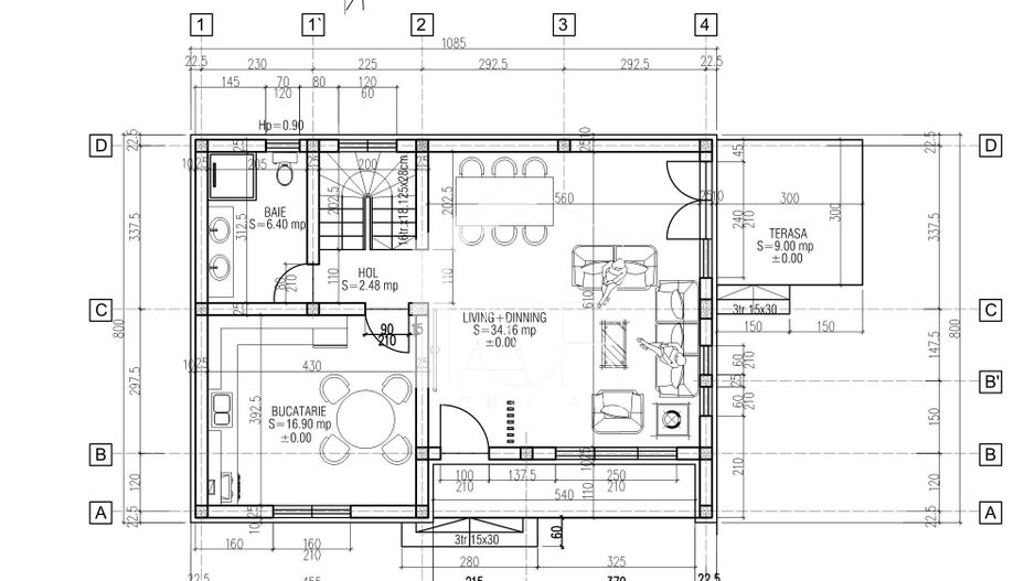 Vila P+1E, cu 4 camere, Paulesti - Poză 25