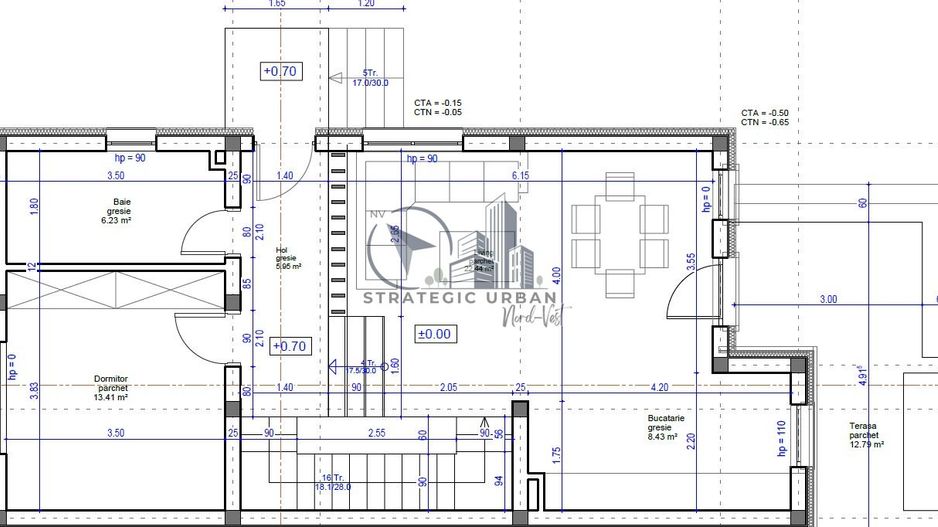 Duplex semifinisat, zona Vivo - Poză 14