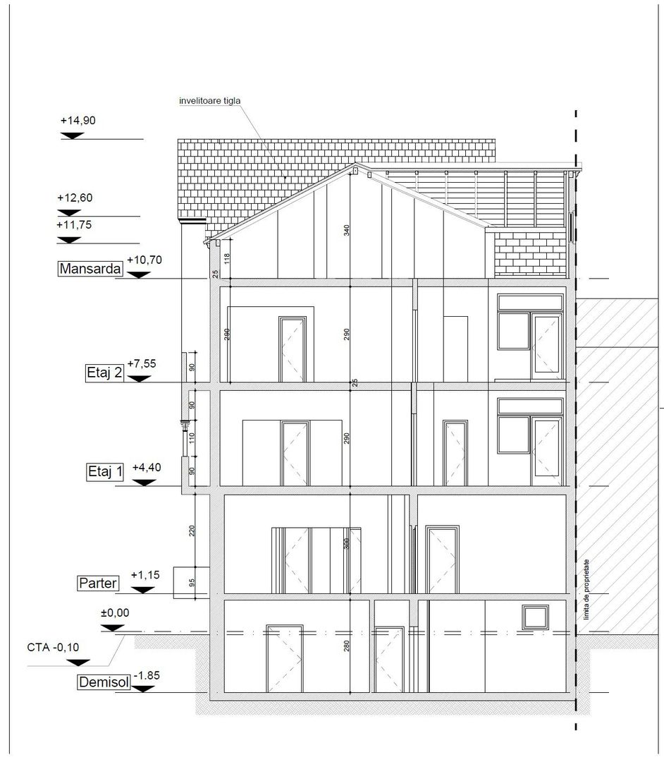 Vila Primaverii 985 mp desfasurati teren 390 mp 38 ml deschidere D+P+3 - Poză 14