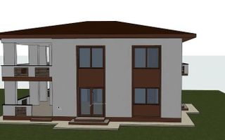 Teren amenajat 553 mp+Proiect casa si Garaj la rosu-Holboca - Poză 9