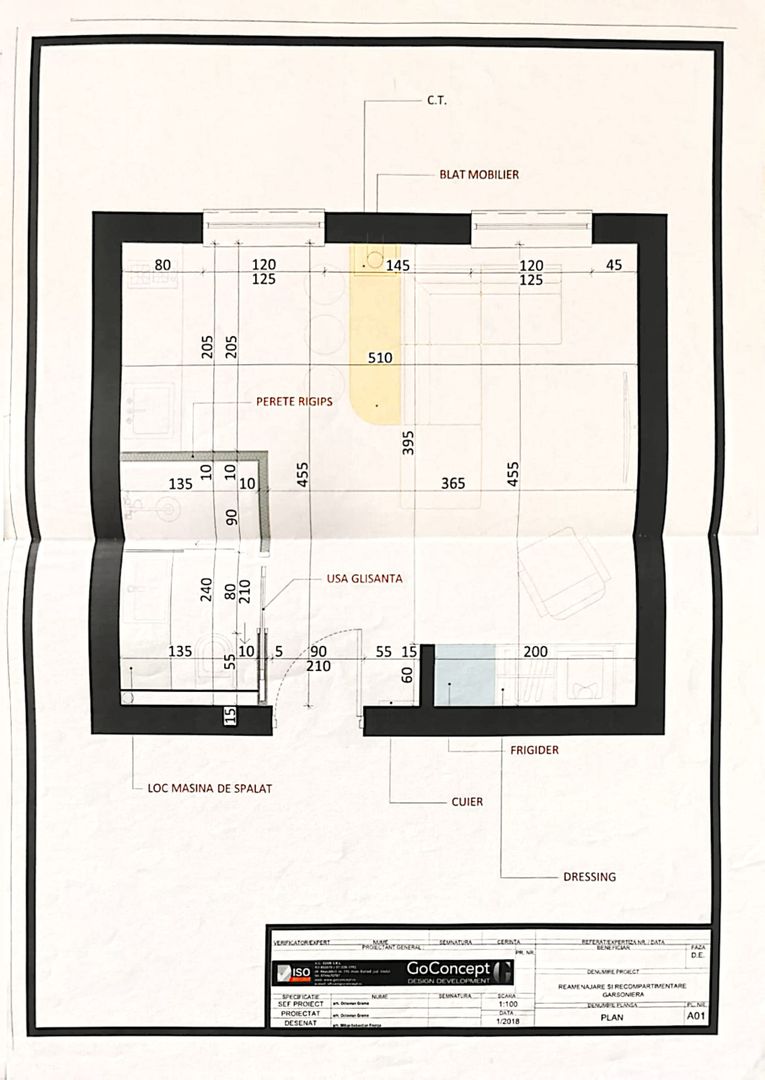 Garsonieră renovată tip open-space, etaj 2, VASLUI zona CONFECȚII; - Poză 9