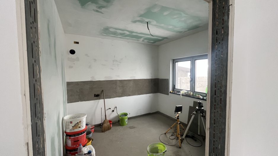 Sacalaz individuala P+E,Terasa,balcon,2 bai,5 camere,2 F.s - Poză 18