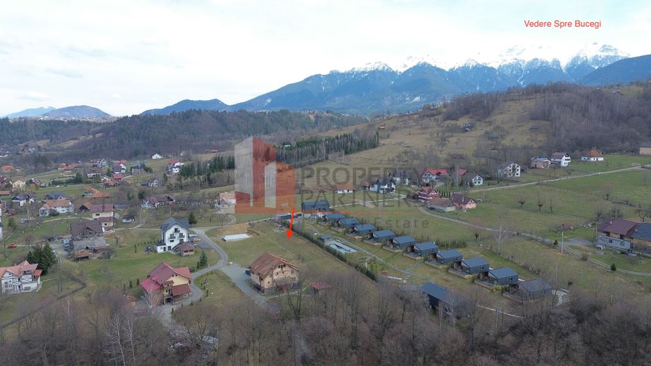 Teren intravilan 2.256 mp Bran – Podul Șimonului  |  Ideal cabane | Vedere Munte - Poză 7