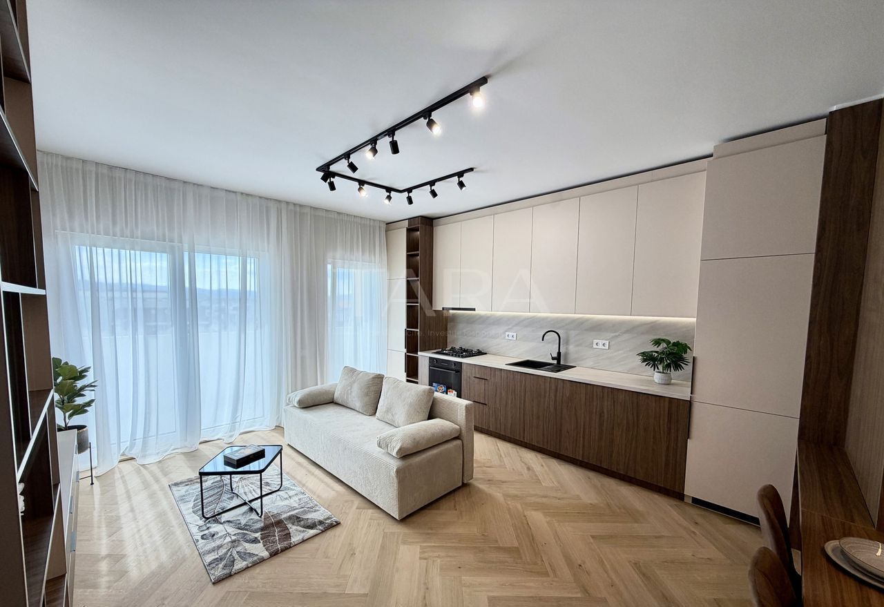 Apartament premium 2 camere, dressing, balcon, parcare subterana. - Poză 2
