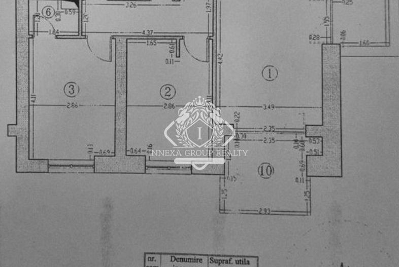 Apartament 3 camere | Rose Garden | Loc de parcare si boxa | Mobilat si utilat - Schiță 6