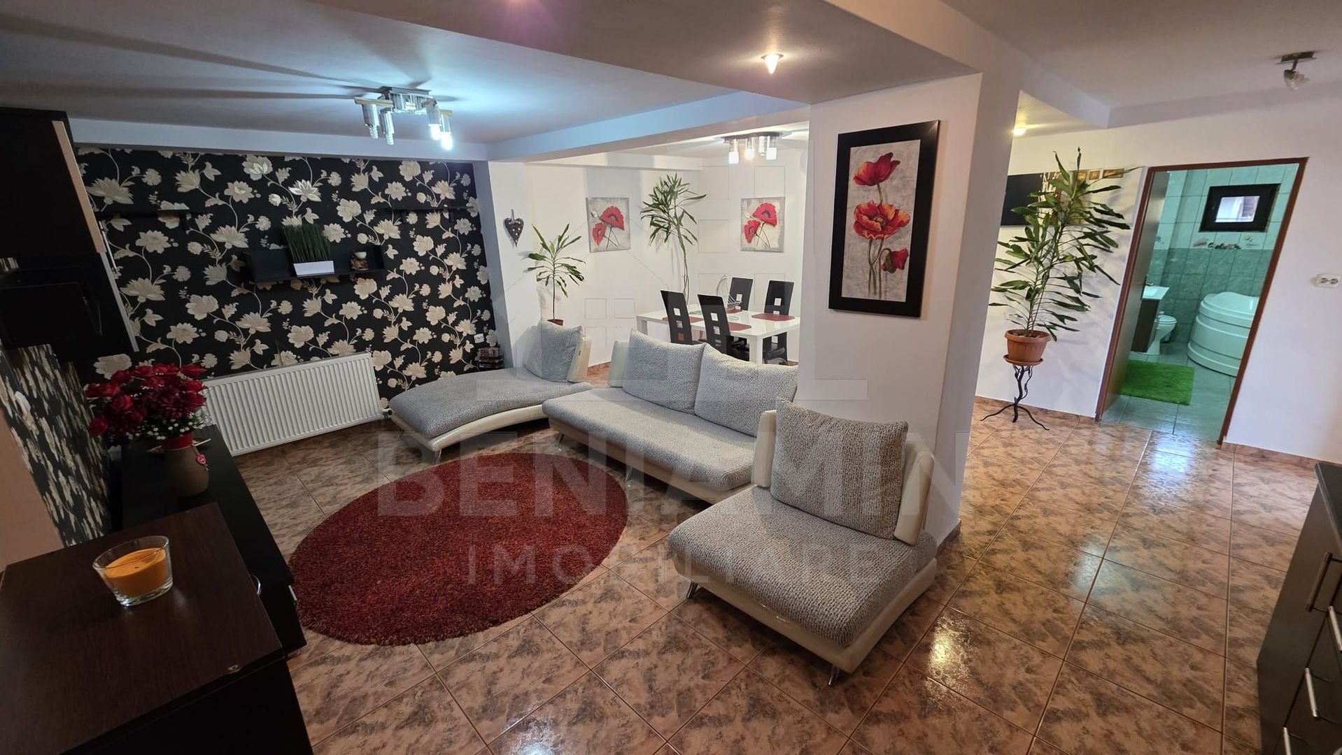Apartament etaj 1 vila Mall Promenada Craiovita -centrala -parcare - Poză 2