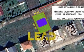 CASA PE PARTER, 105 mp utili, 513 mp teren, Sanpetru, COMISION 0% - Poză 2