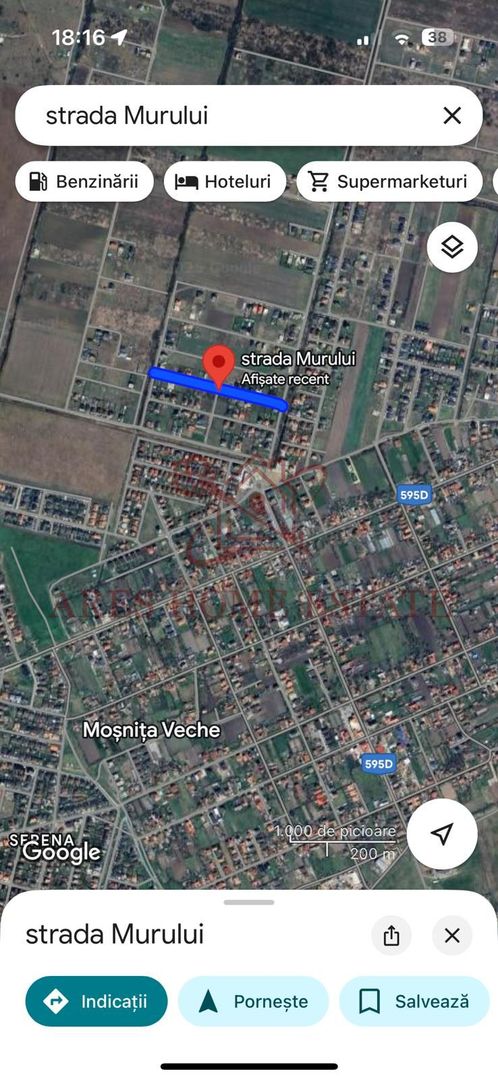 Teren intravilan 641 mp, deschidere 21 m - Mosnita - Poză 8