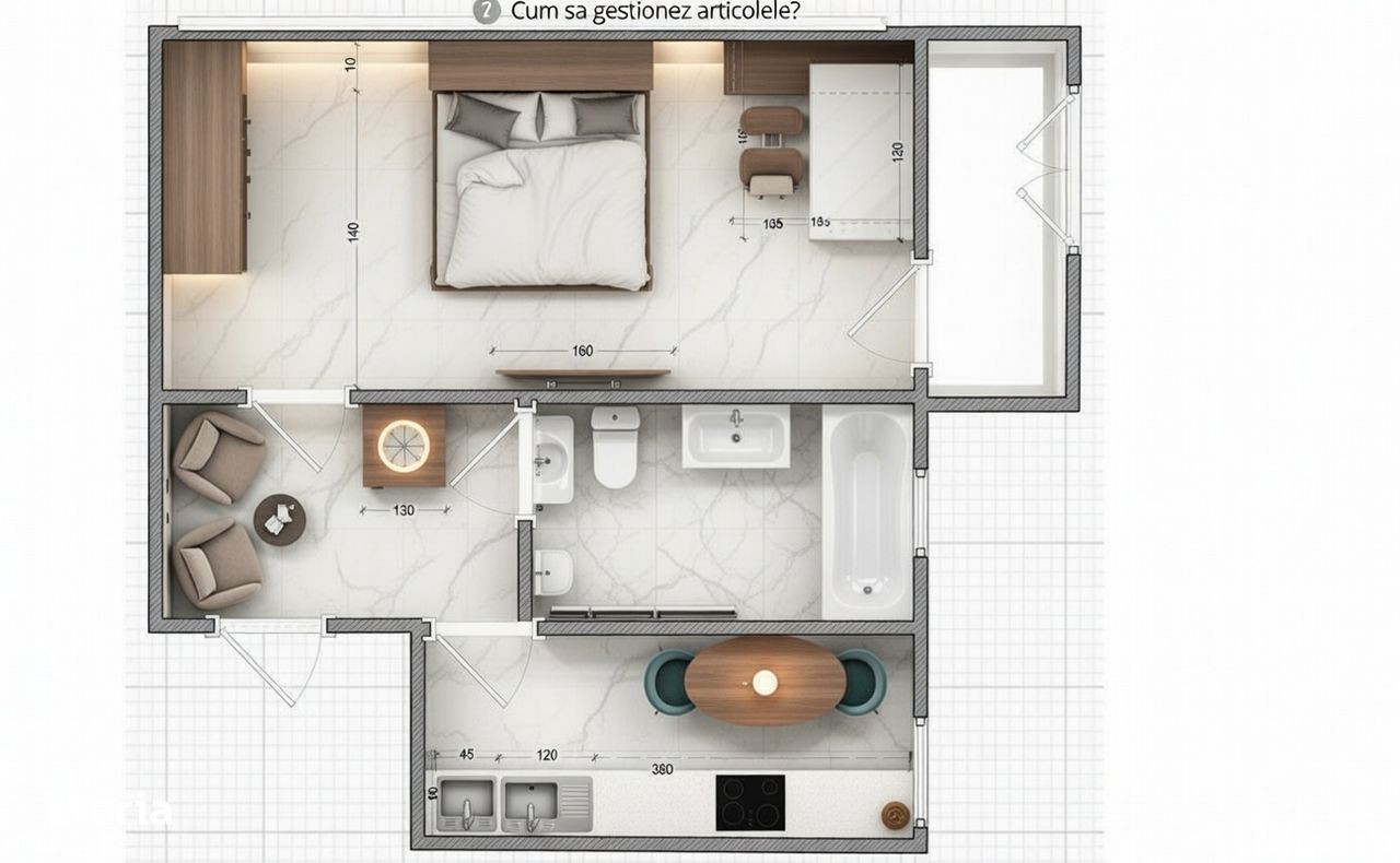 🏡 GARSONIERA - FOCSANI/VN - STR.CUZA VODA - Poză 3