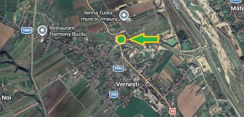 Oportunitate de investitie in Vernesti/BZ! Spatiu comercial – teren intravilan - Poză 3