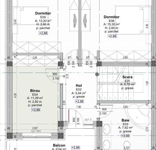 Duplex, Proiect Nou, Selimbar - Schiță 10