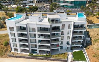 PENTHOUSE CU PISCINA, VEDERE PANORAMICA LA MARE/FALEZA OLIMP - Poză 24