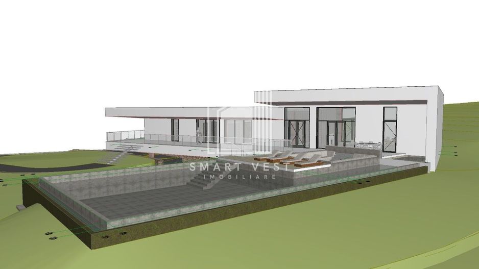 Teren de vanzare cu proiect de casa si piscina - Poză 8