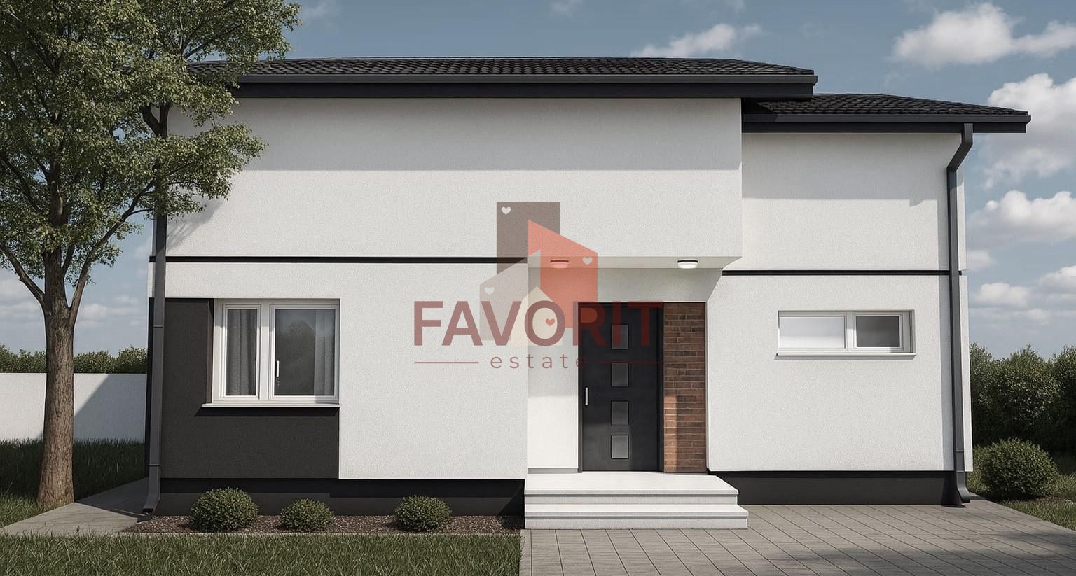 Duplex pe parter | Albina comuna Mosnita Noua | Toate utilitatile - Poză 2