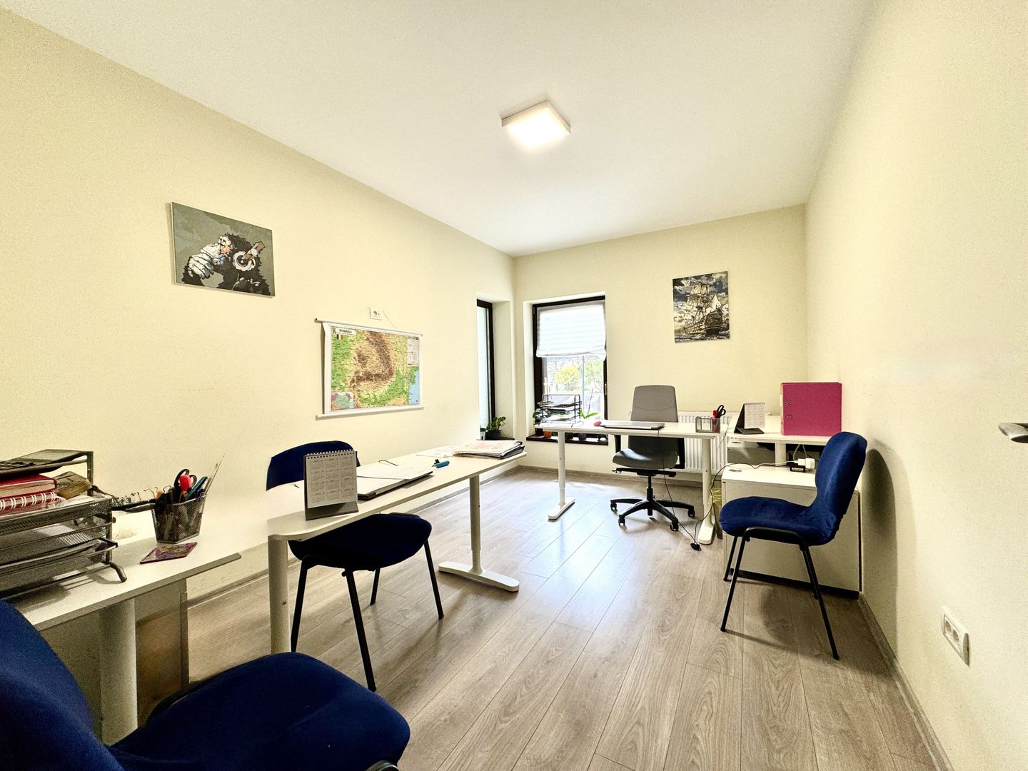 Spațiu de birou complet echipat – 115 mp, 3 birouri, 3 grupuri sanitar - Poză 6