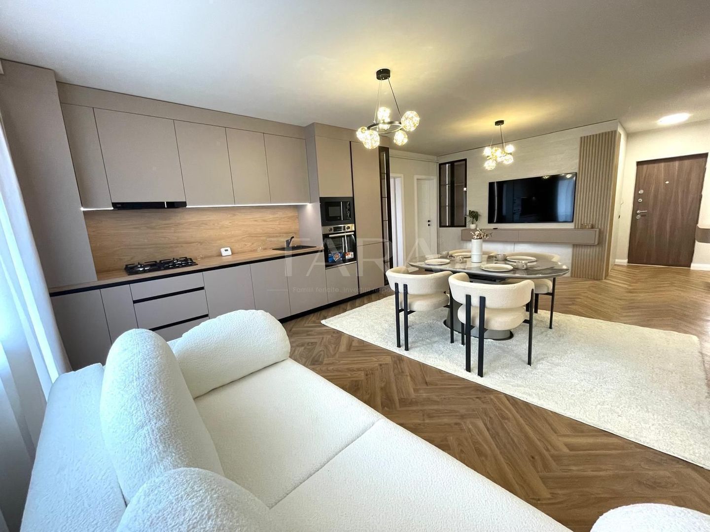 Florești – 3 camere premium, mobilat complet in Floresti. - Poză 1