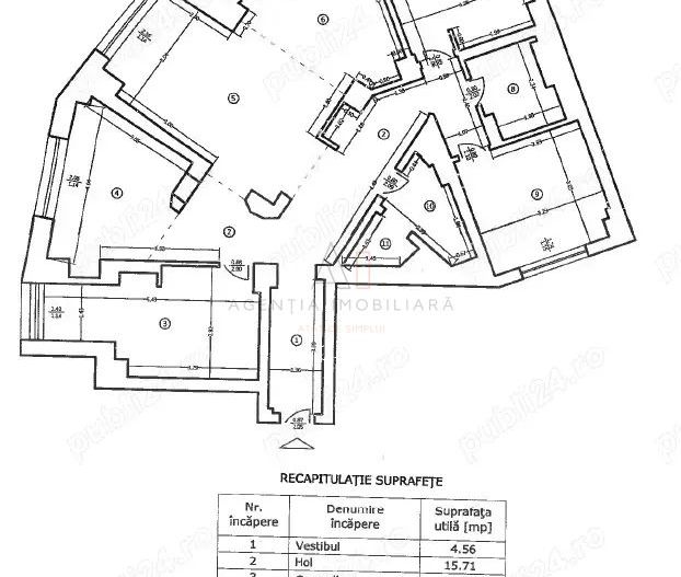4 camere | Universitate Rosetti | bloc 1980 - Poză 13