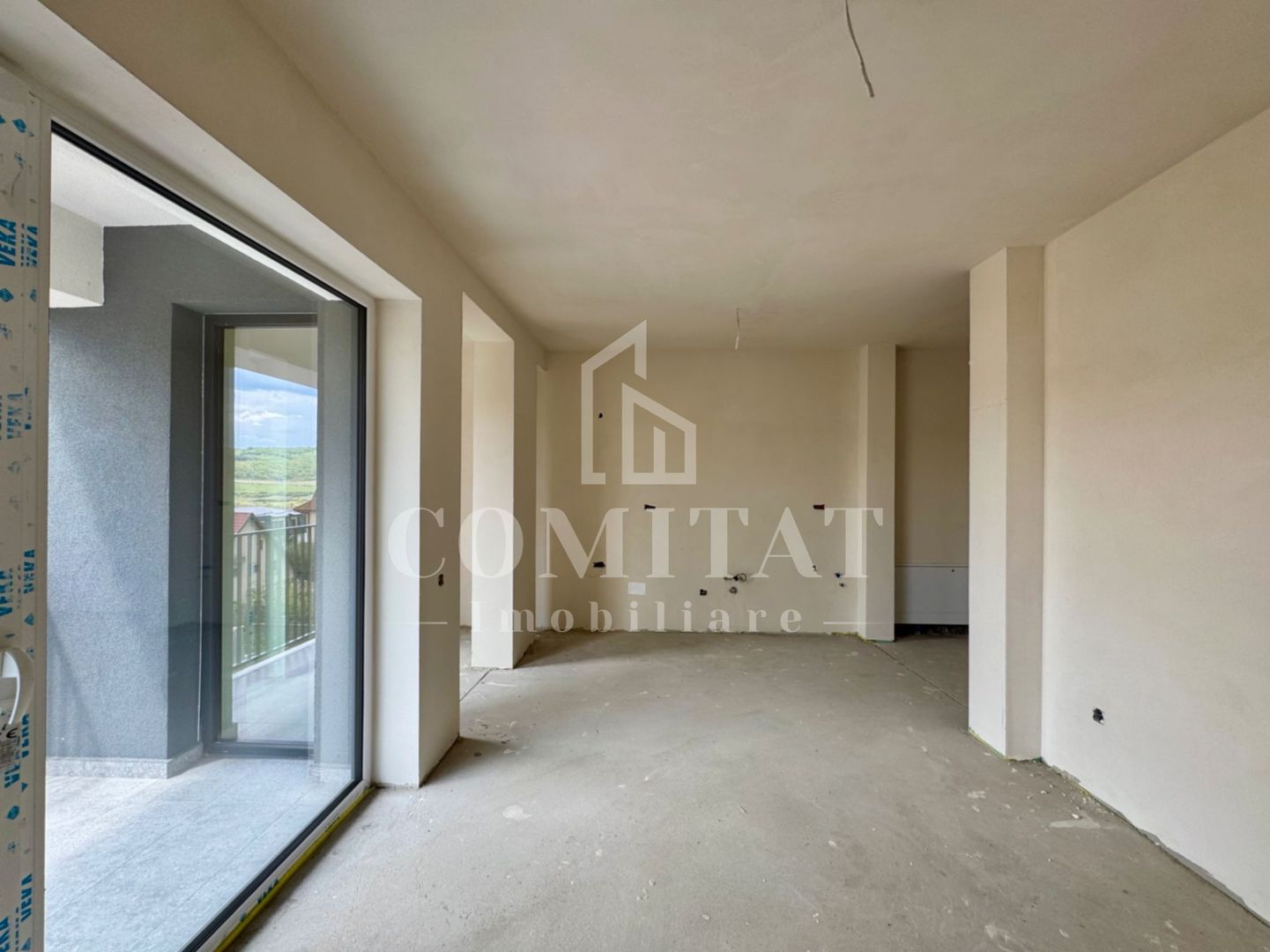 Apartament semifinisat de vânzare | 3 camere | Zona Regal - Baciu - Poză 1